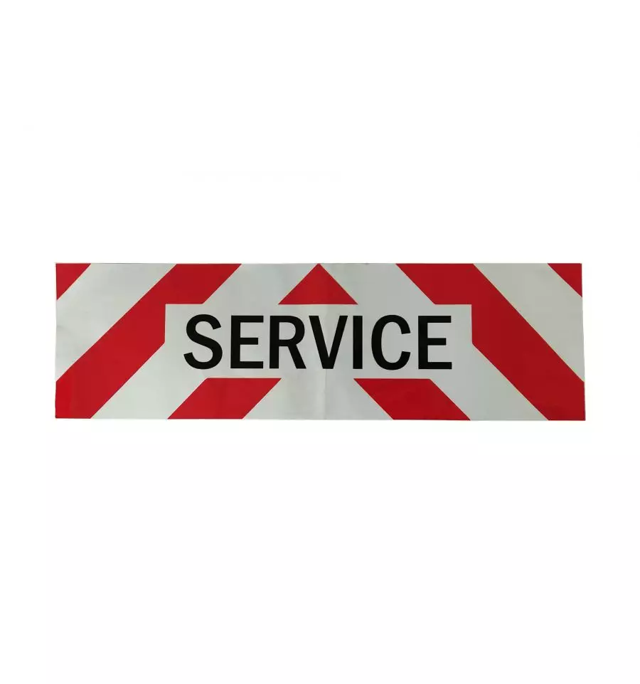 Panneau véhicule "Service" — 1